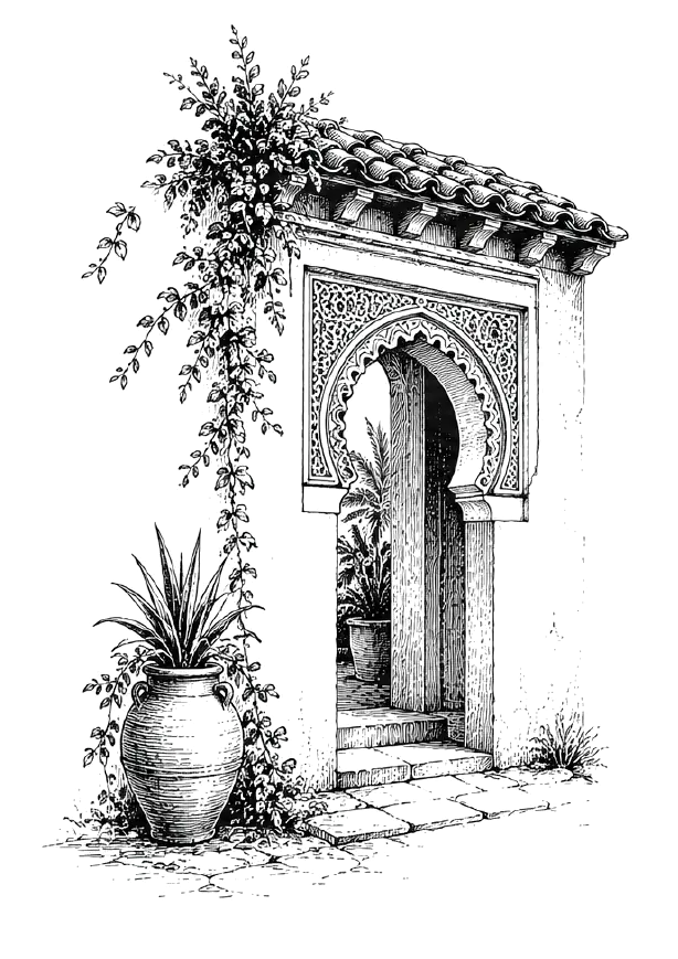 Ilustración del legado morisco del Valle de Ricote