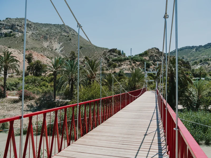 Puente colgante de Ojós