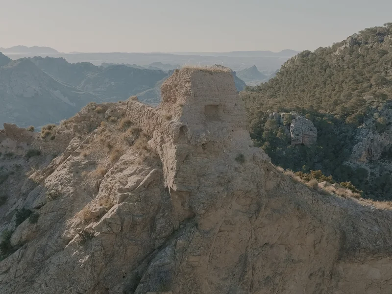 Castillo y sierra de Ulea