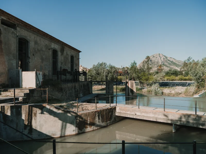 Paraje y estrecho del Golgo en Villanueva del Río Segura